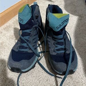 Salomon Women’s Blue Hiking Boots